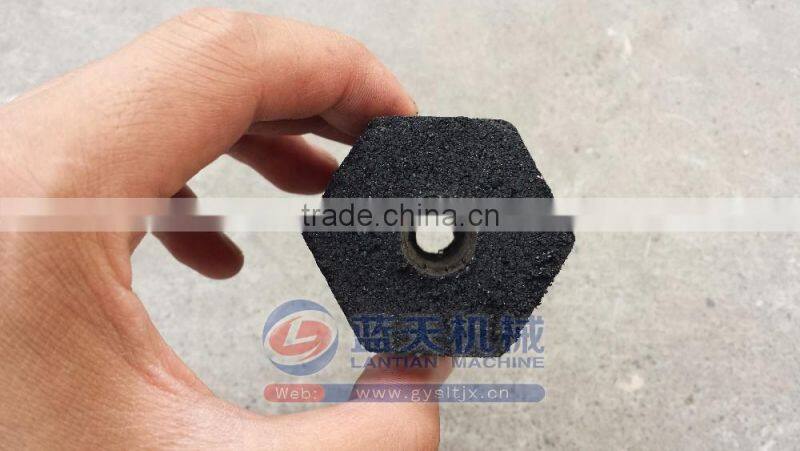 Lowest Factory Price Screw Type Coconut Shell Charcoal Briquette In Hexagonal