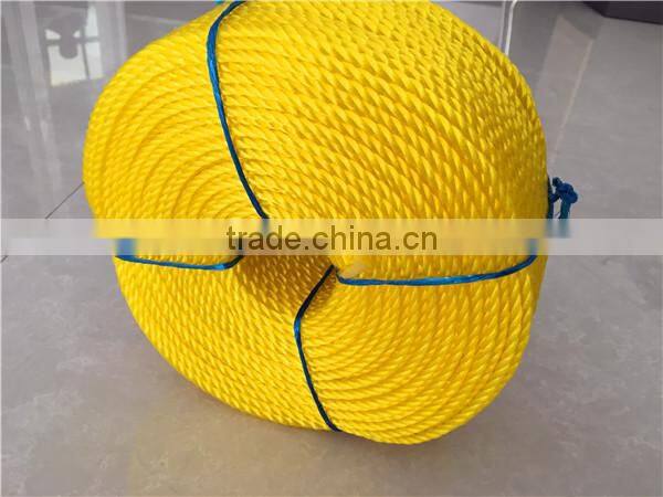 Marine ropes pp material rope pe color rope
