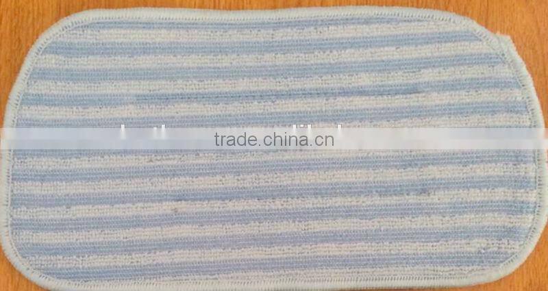 Stripe microfiber cloth& microfiber terry