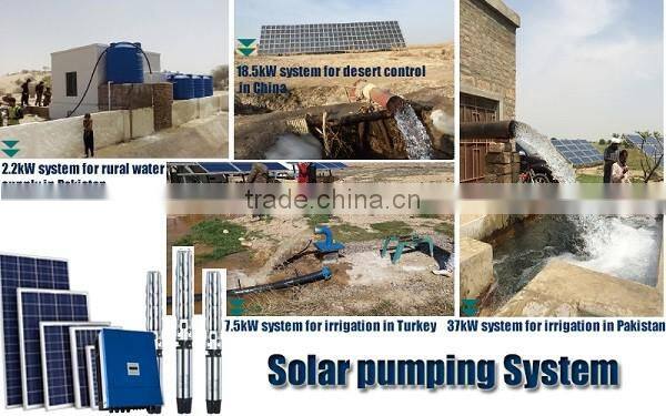 Three phase AC solar water pump inverter in China