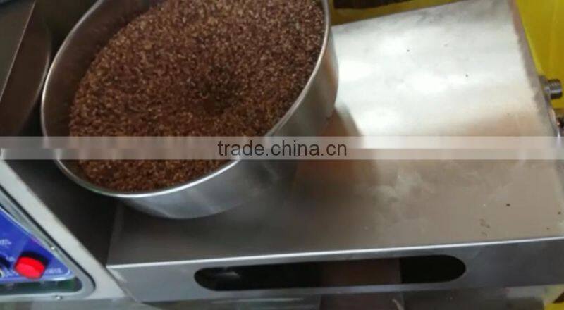 Fully automatic hydraulic press automatic seed hot oil press/avocado oil press machine HJ-P50