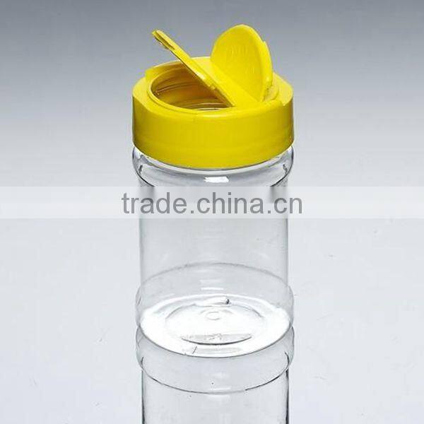Clear PET Plastic Spice Bottles