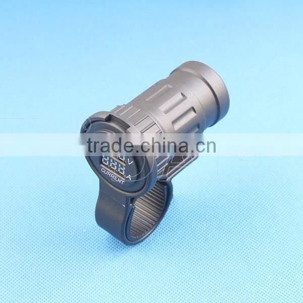 2 Port Hand Stents One Hole Digital AC Voltmeter And Ammeter Socket