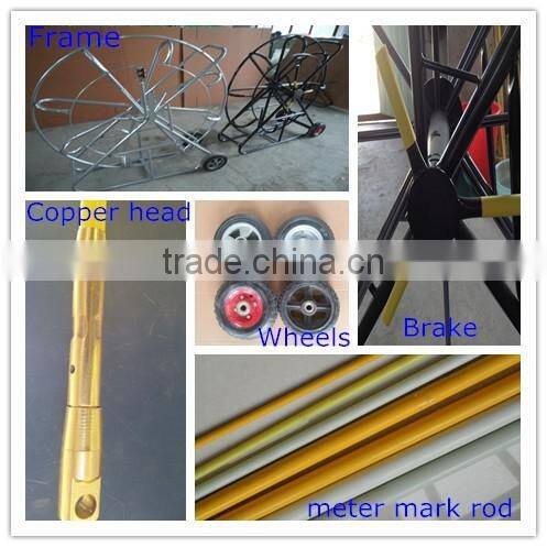 2016 new design Fiberglass conduit snake rod, FRP fish tape, Fiberglass duct rodder