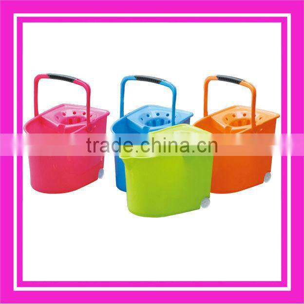 plastic mop bucket / plastic mop pail / mop cleaning bucket
