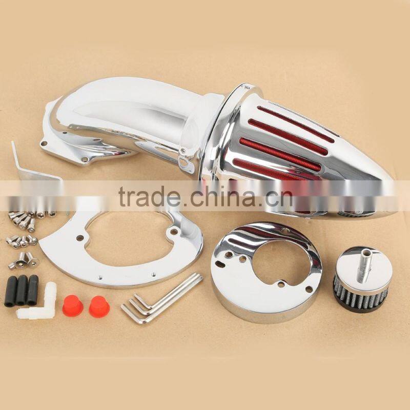 Chrome Aluminum Air Cleaner Kits intake filter for Honda VTX1300 VTX 1300 86-12 90 91