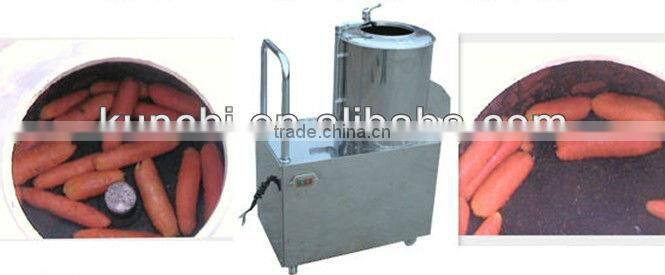 Most popular small type potato peeler and washer machine