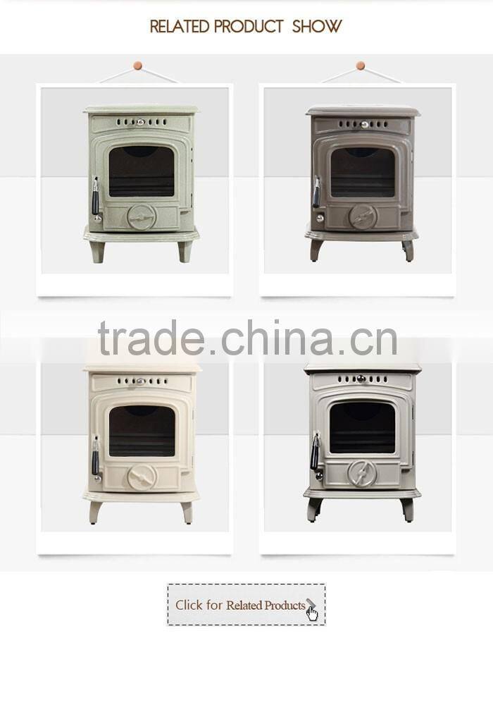 Excellent supplier wood logs fireplace/wood burning stove with glass door