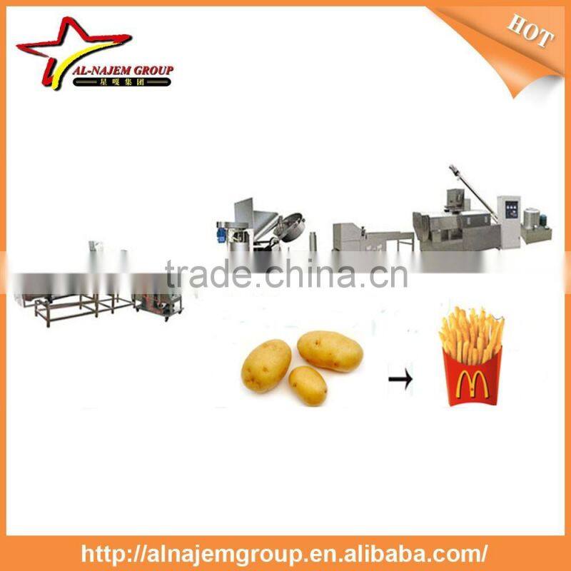 French fries production line/french fries machine/frozen french fries machinery