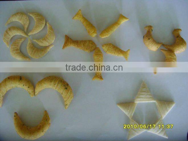 high automatic single screw extruder fried snack food production line,0086-15562508596