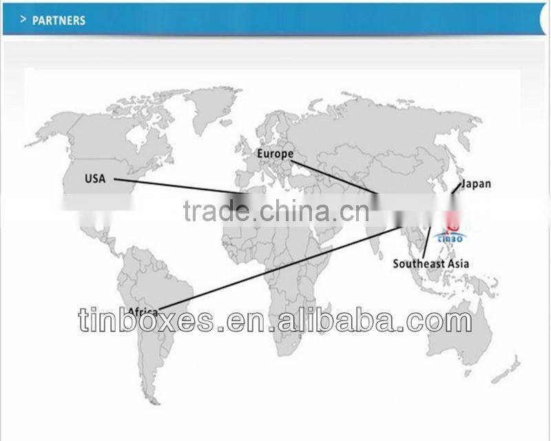 wholesale lunch tin box with handle