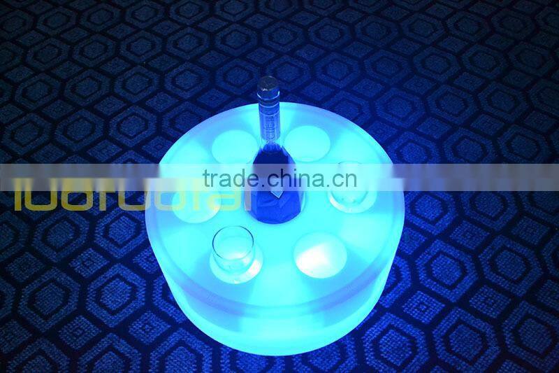 2015 New design Wine Glass Holder Tray Bar Serving Tray Led Bar Tray LTT-WB08D