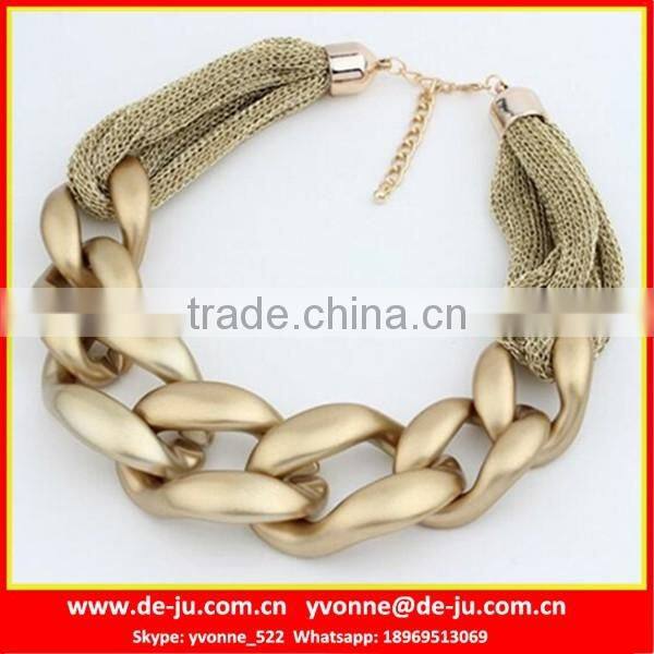 Exaggerated Geometry Necklace