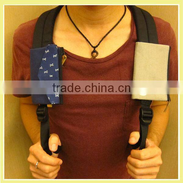 Pig/ Rabbit/ Squirrel Small Wallet Washed Canvas