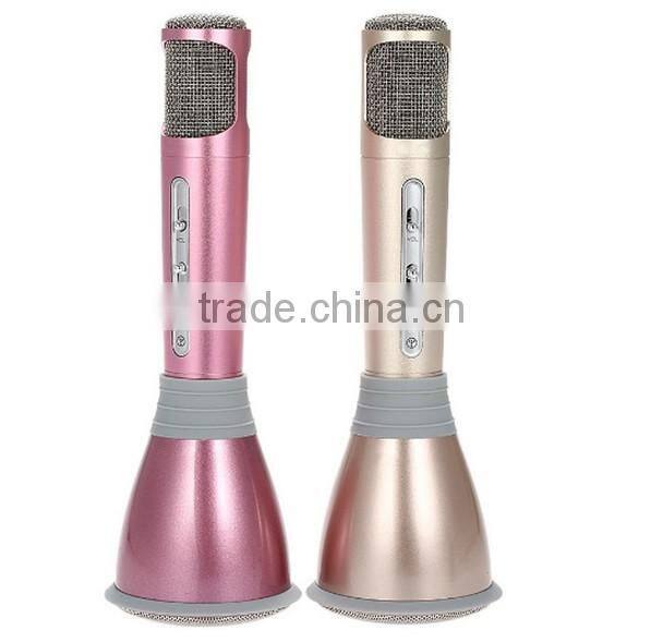 Karaoke Microphone Wireless Bluetooth Speaker