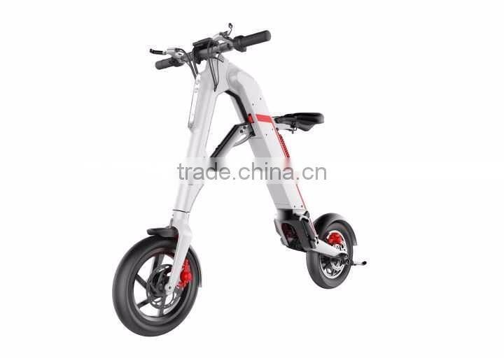 Folding Electric Bicycle, Adult Mini Electro Bike, Lithium Battery Foldable E-bicycle, Smart Folding Mobility Electric Bicycle