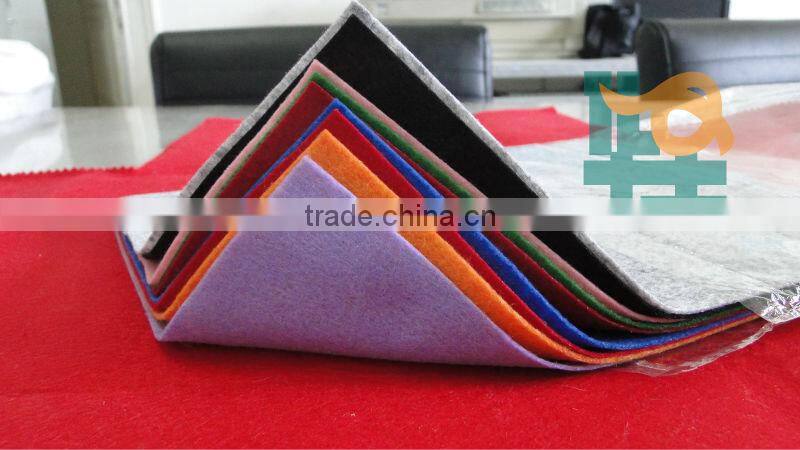 Colored felt