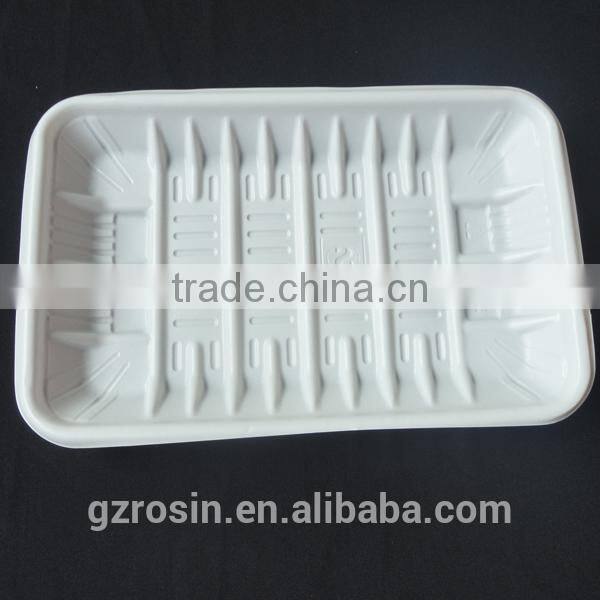 Guangdong wholesale disposable hinged clamshell,fruit berry tray,plastic fruit tray