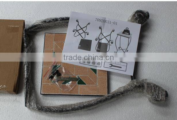 Wooden iron mosaic flower shelf Flower Pots Shelf Flower rack