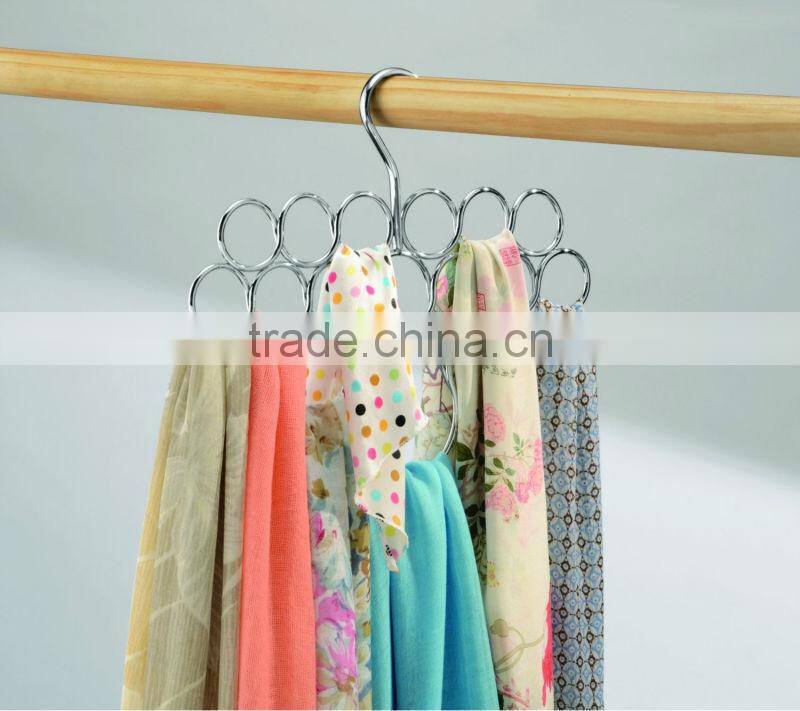 2014 New Design hot sale metal wire scarf holder