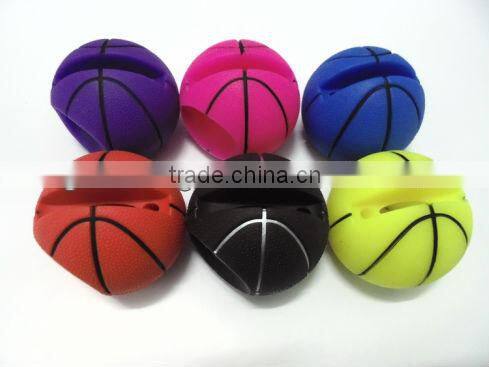 basketball shape silicone loudspeaker horn stand