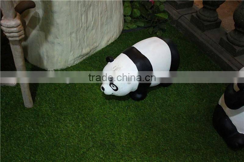 Chinese mascot clay resin panda toy statue wholesale