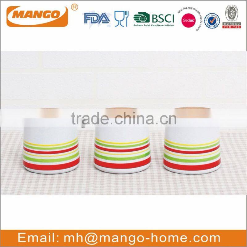 Snowflake pattern steel airtight storage biscuit set canister