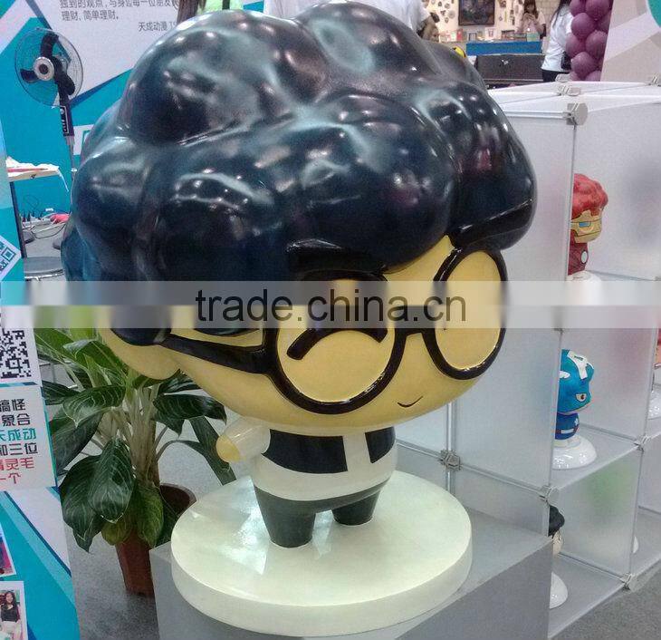 Fiberglass cartoons mascot