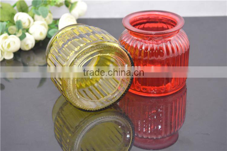 tea light holders vintage decor craft candle holder red colored