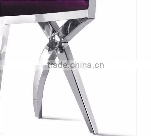 B8035 stainless steel wedding banquet chairs for sale