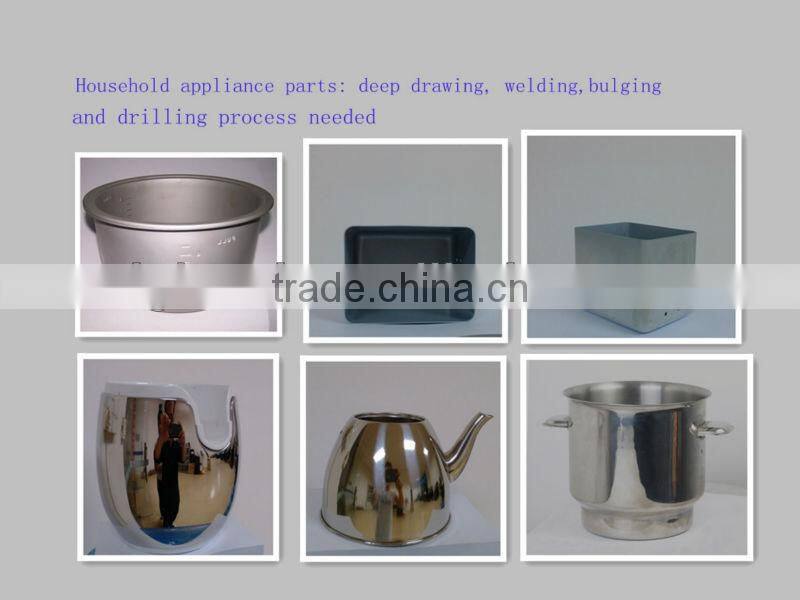 Polished custom cosmetic parts of juicer