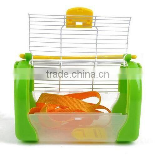 outdoor portable acrylic hamster cage hamster house pet cage with handle