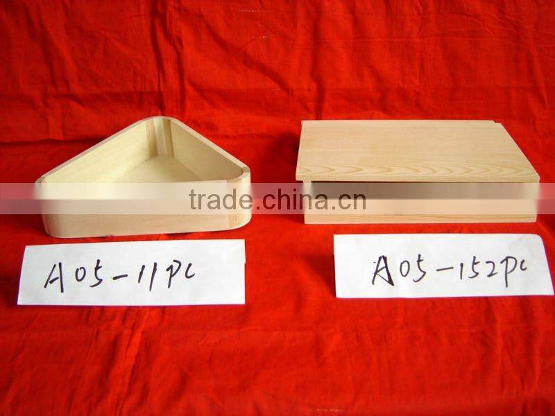 handmade small pretty poplar wooden food tray