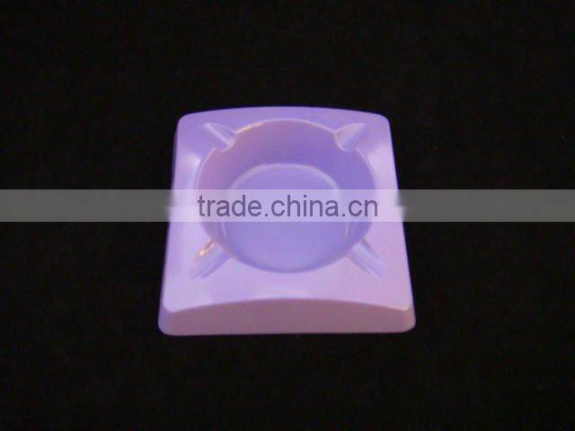 Frosting Round Melamine Ashtray with cover