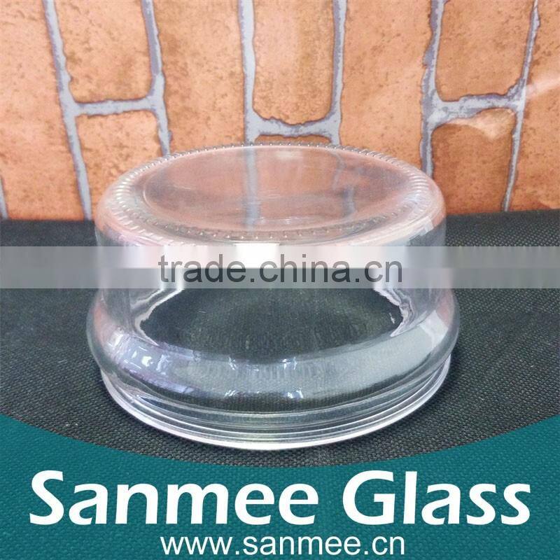 Promotional Wholesale Cheap Glass Candy Bowls with Lid