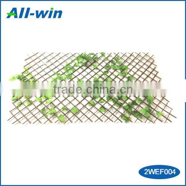 Garden tools cheap decorative large size tensile natural willow fence