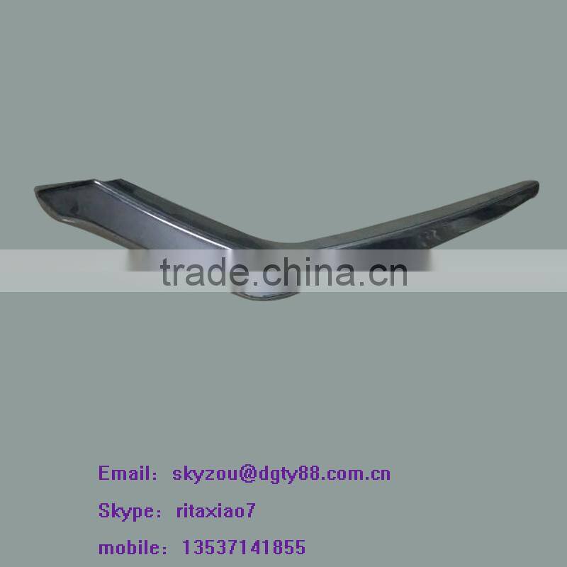 china supplier vacuum thermoforming thick sheet blister plastic products with sliver printed