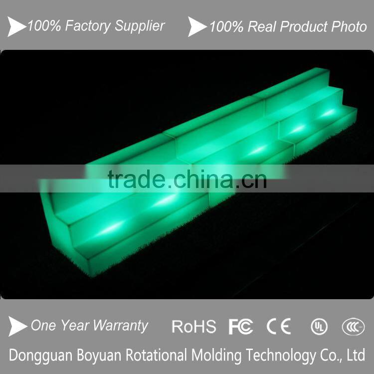 hot sales glowing stair wall mount wine rack