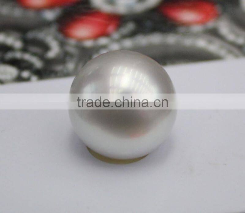 Real 11-12mm White South Sea Loose Pearl Beads For Jewellery Making