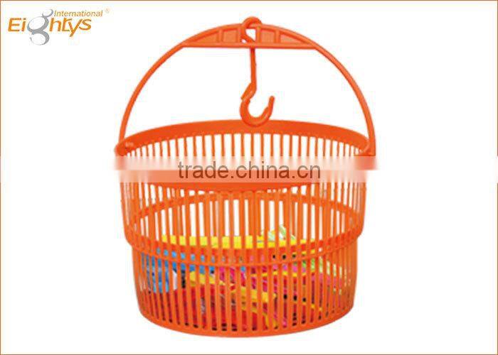 PP storage plastic round baskets bulk plastic baskets