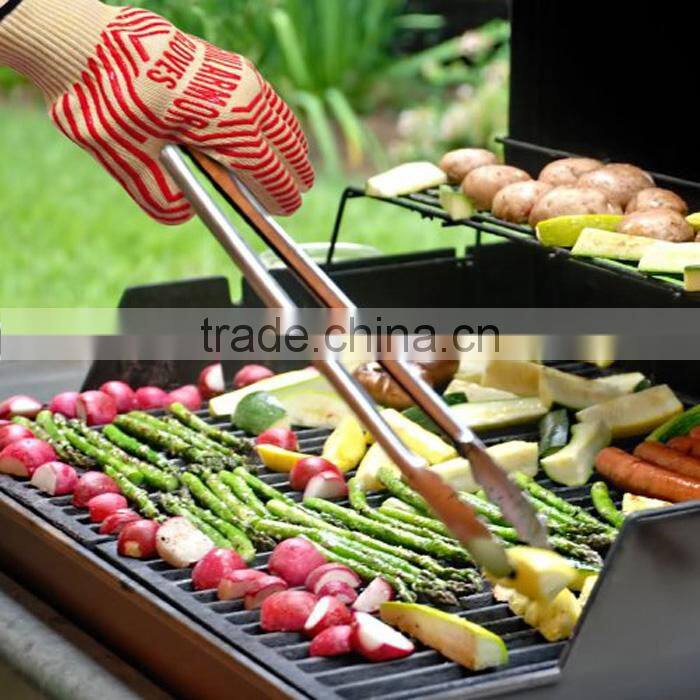 real factory 932F home kitchen kevlar heat resistant baking gloves