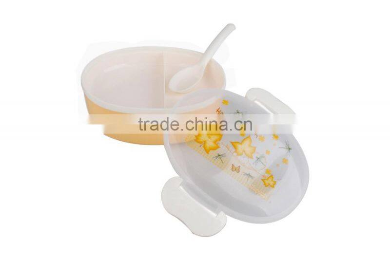 New Design Plastic Double Deck Lunch Box