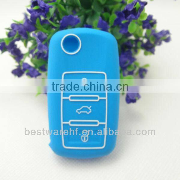 Fashion 2010 2013 Fob smart Volkswagen 3 buttons EOS,Loungyee,car key cover jackets.remote key cover case