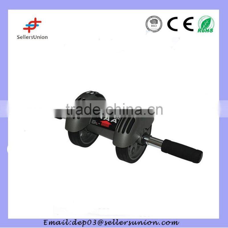 Hot sale PVC abdominal exercise power wheel