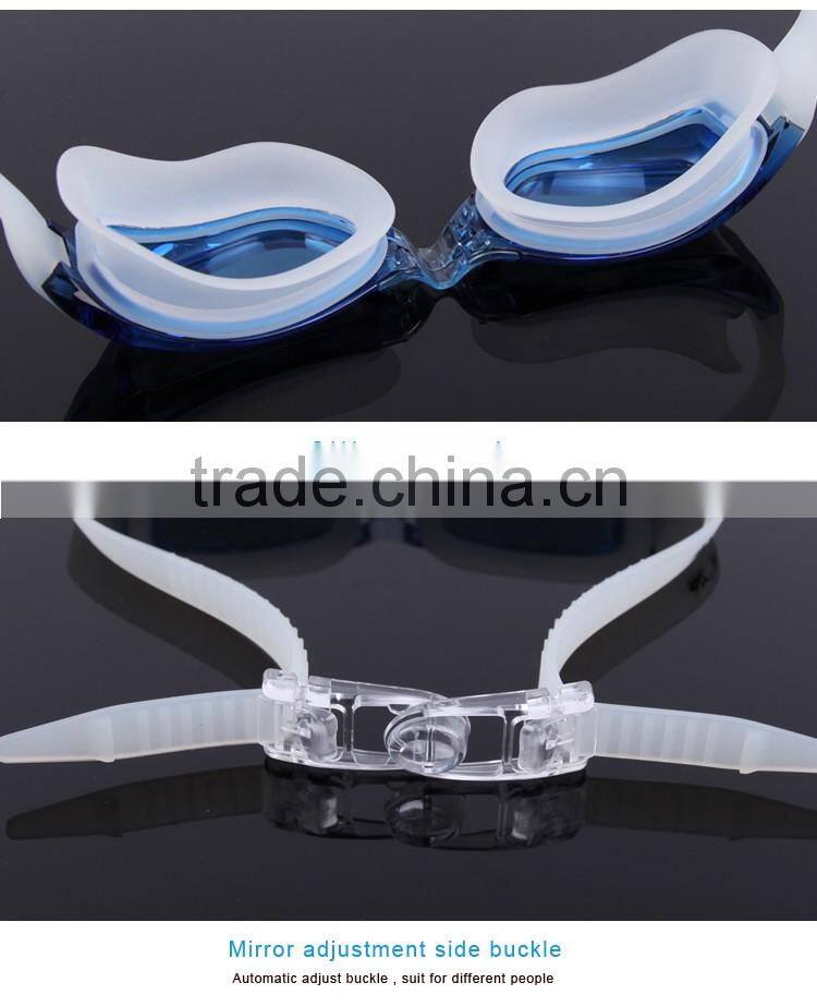 New Fashional custom design silicone sports goggle,swim goggle(CF-7900)