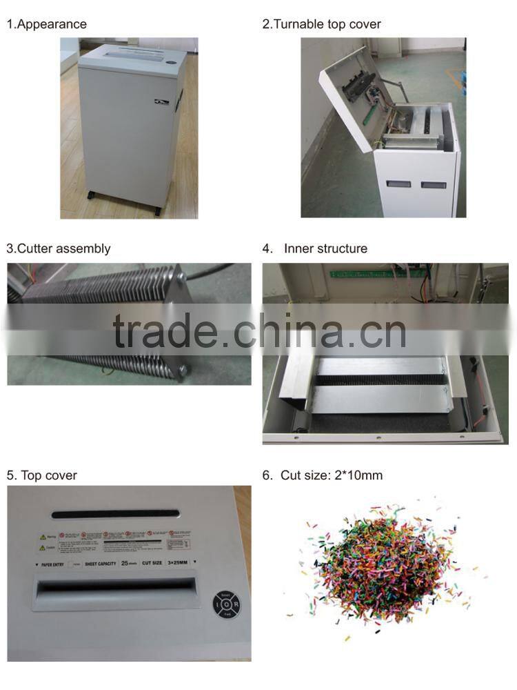 JP-5620M Heavy Duty paper shredder industrial equipment