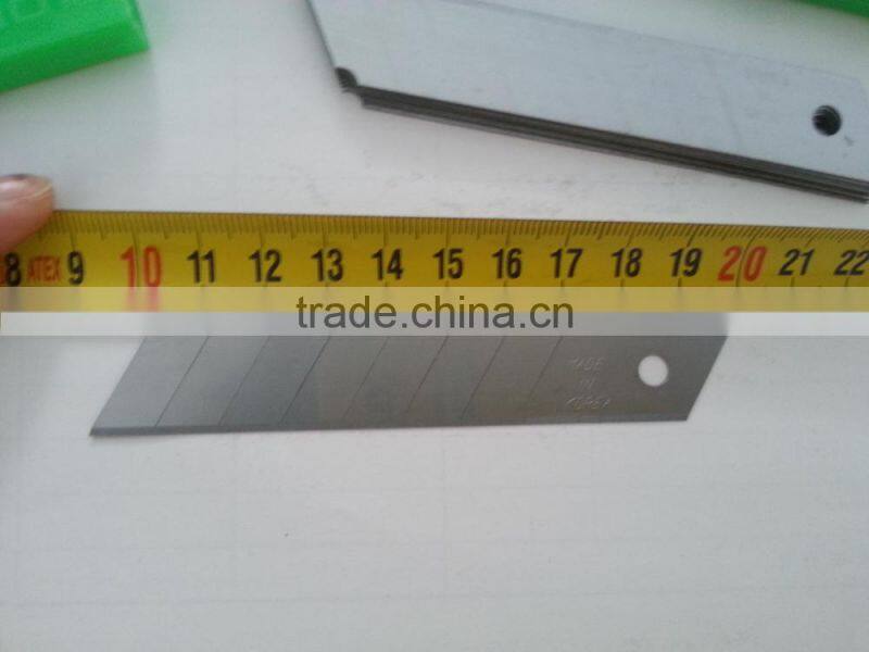 18mm Utility Knife Spare Blade with plastic case package