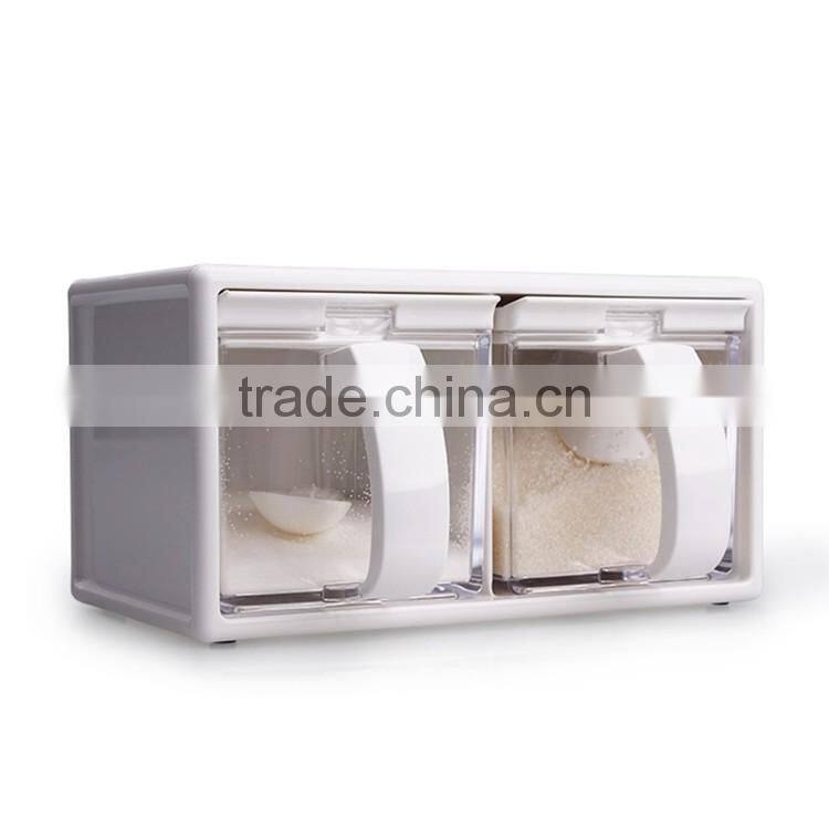 Kitchen Plastic Waterproof Tools Boxes Seasoning Box