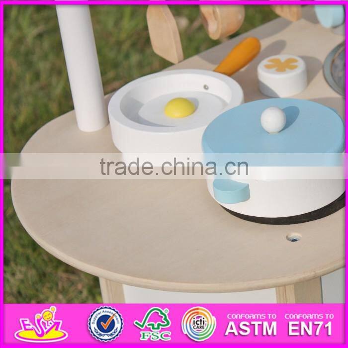 2016 new design preschool home play toy wooden kids wooden kitchen sets W10C246