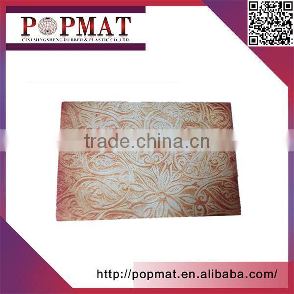 Eco-friendly Custom Print Cloth Logo Floor Mats For Home